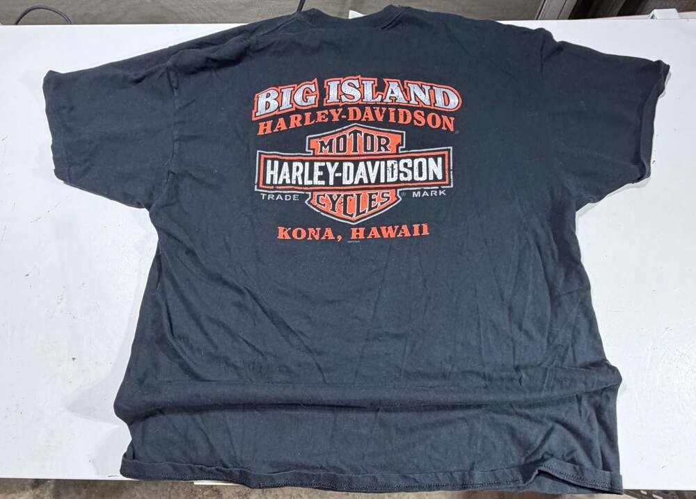 2003 Harley-Davidson Big Island Kona Hawaii "Life Begins When You Get One" 2XL
